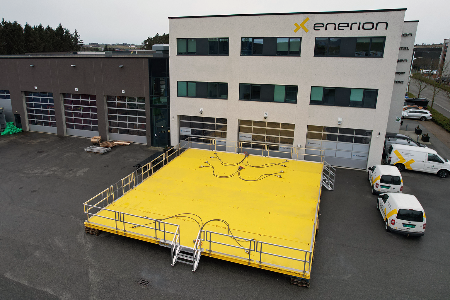 Enerion Coiled tubing Skidding Systems