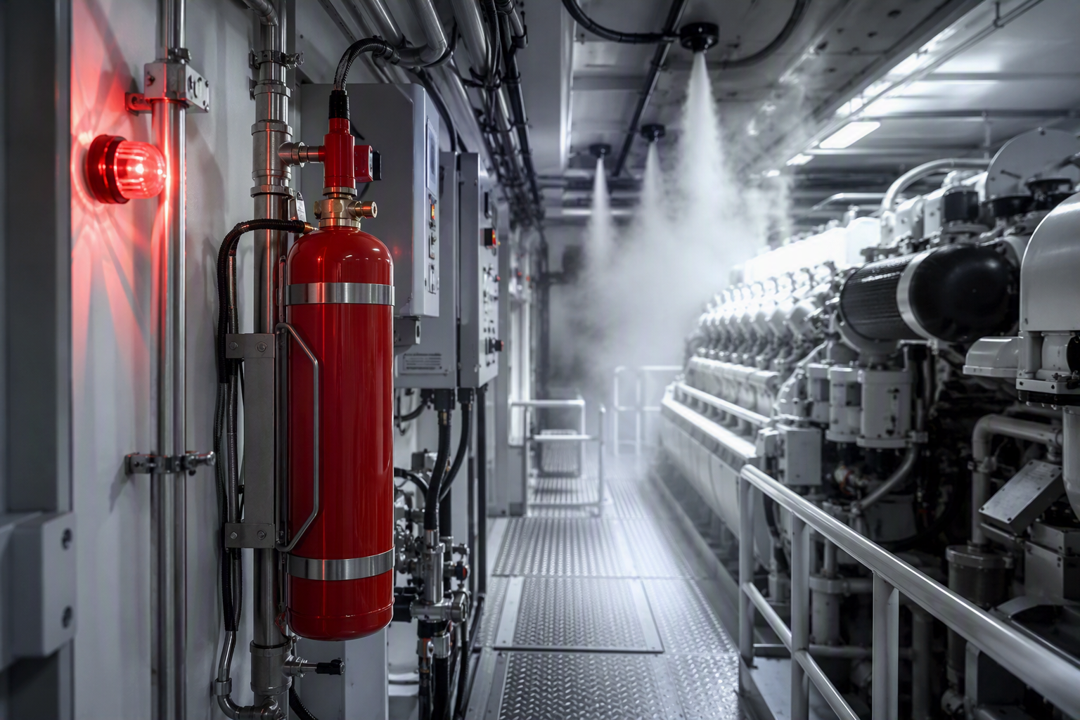 <br />
Enerion Fire Extinguisher System